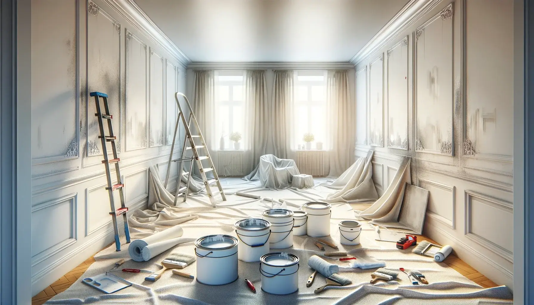 How to Prepare Your Space for Professional Painting in Dubai